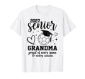 2027 Senior Soccer Grandma Proud T-Shirt - Aesthetic Graphic Men Women