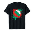 Soccer Ball Flag Bulgaria T-Shirt - Graphic Print Unisex
