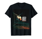 Life Is About Soccer Goals Assists T-Shirt - Trendy Graphic for Adults
