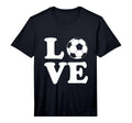 Love Soccer I Love Soccer Sport Player T-Shirt - Graphic Print Men Women