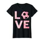 Love Soccer Soccer T-Shirt - Streetwear Style Men Women