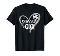 Soccer Gigi Heart Grandma Gigi Soccer T-Shirt - Unique Graphic for Adults
