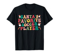 Groovy Soccer Player Family Matching T-Shirt - Unique Graphic Men Women
