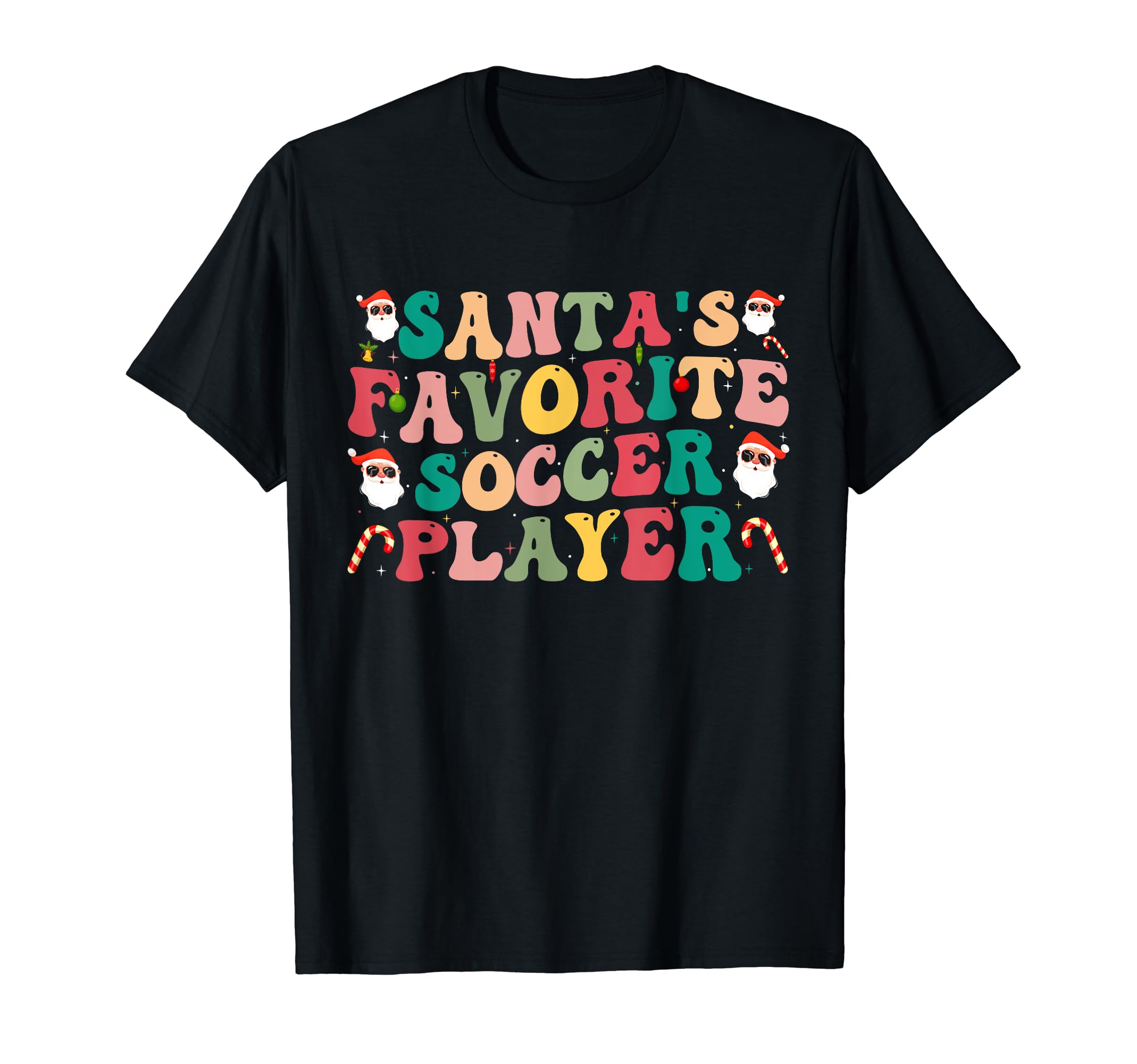Groovy Soccer Player Family Matching T-Shirt - Unique Graphic Men Women
