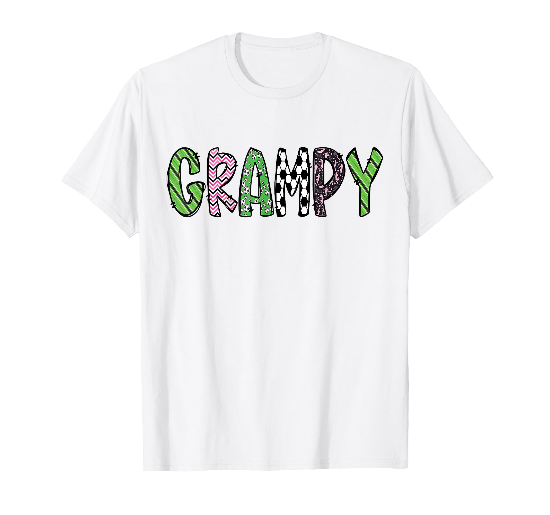 Soccer Grampy Funny Soccer Birthday T-Shirt - Unique Graphic for Adults