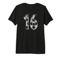Soccer Number 16 Favorite Player 16 T-Shirt - Streetwear Style Men Women