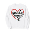 Soccer Memaw Heart Soccer Player Sweatshirt - Streetwear Style Men Women