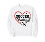 Soccer Memaw Heart Soccer Player Sweatshirt - Streetwear Style Men Women