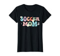 Groovy Soccer Mom Soccer Mama Mom T-Shirt - Aesthetic Graphic Men Women