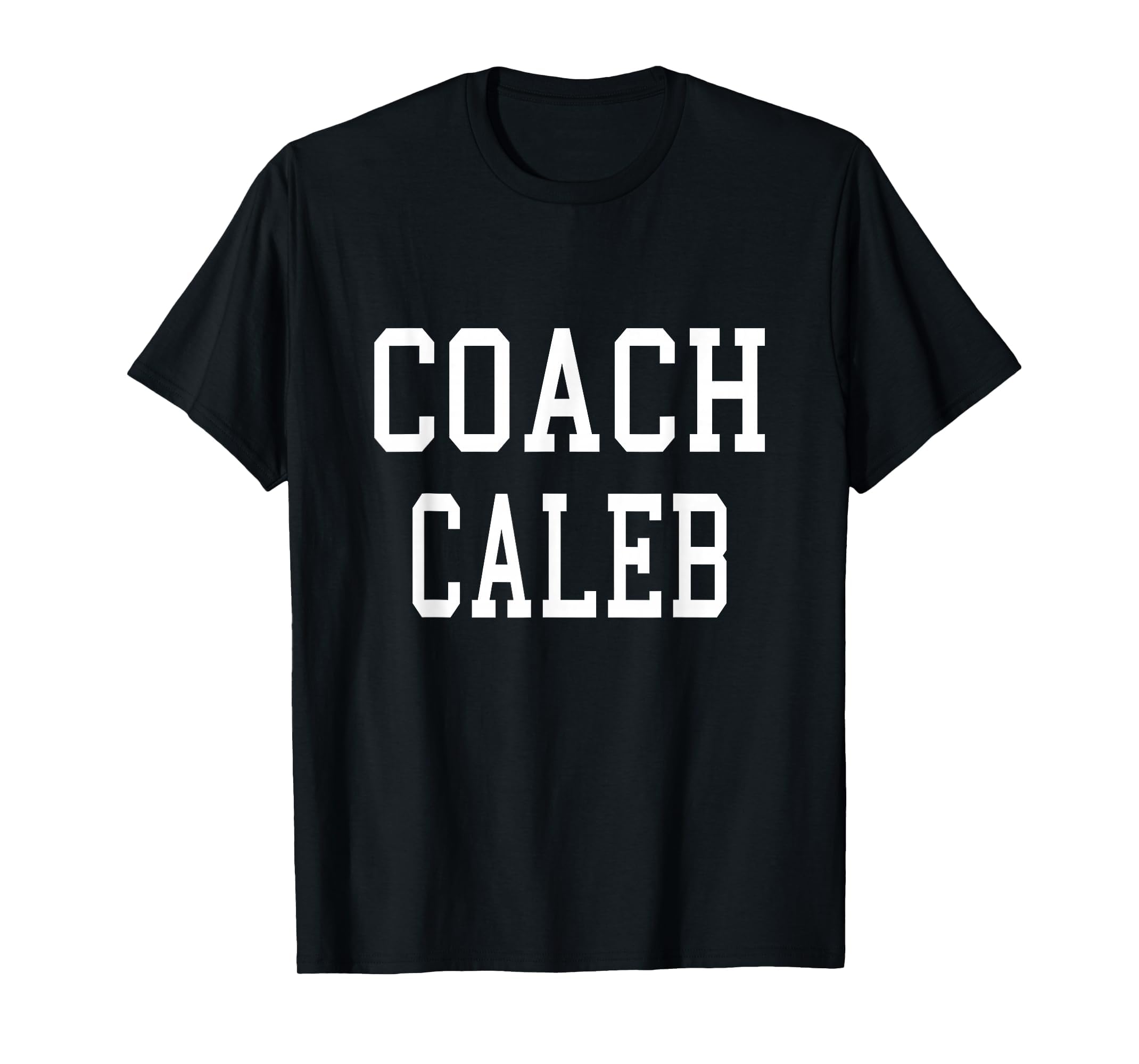 Coach Caleb Custom Football T-Shirt - Casual Everyday Wear Men Women