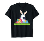 Easter Egg Soccer Ball Basket Stuffer T-Shirt - Trendy Graphic Unisex