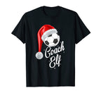 Soccer Elf Soccer Coaches T-Shirt - Graphic Print for Adults