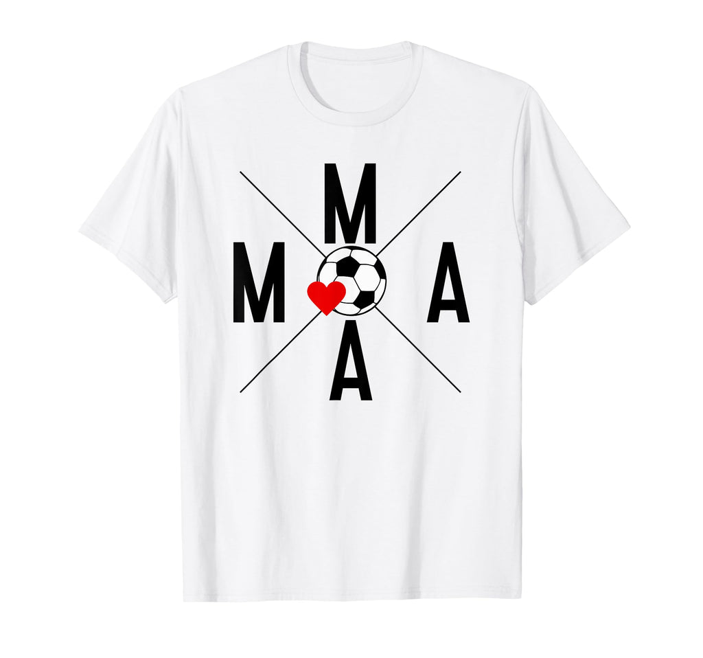 Soccer Mom Sports Gameday Mama T-Shirt - Fun Novelty Design Unisex