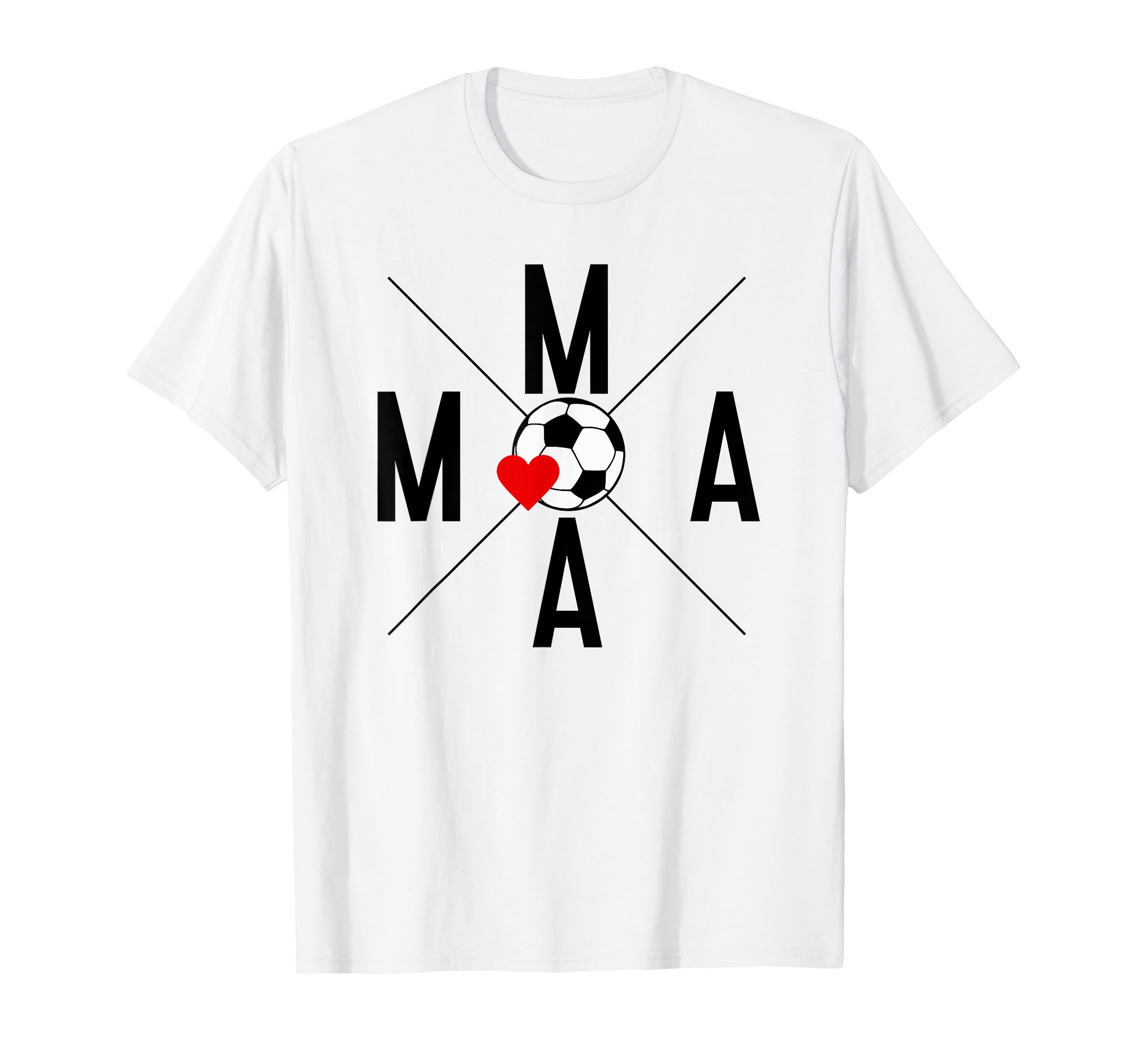 Soccer Mom Sports Gameday Mama T-Shirt - Fun Novelty Design Unisex