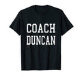 Coach Duncan Custom Football Soccer T-Shirt - Custom Art Print for Adults