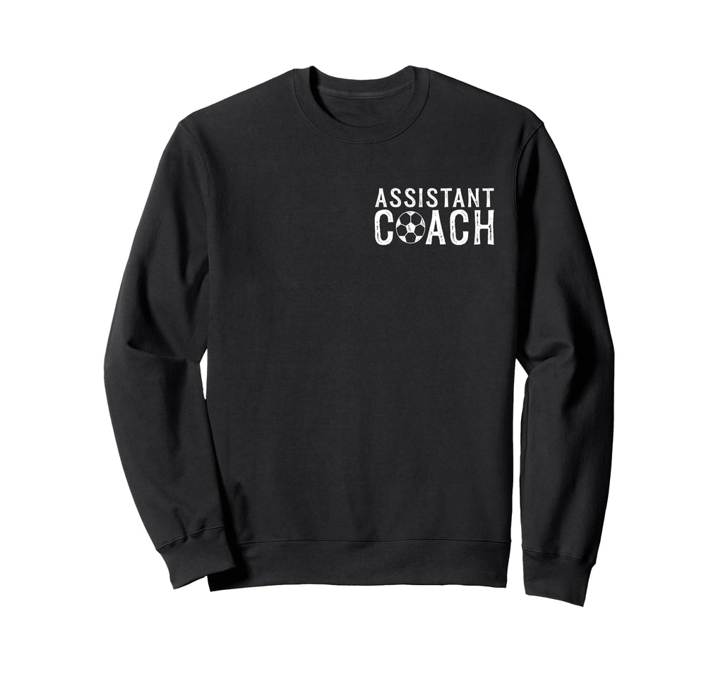 Coaching Assistant Soccer Sweatshirt - Minimalist Print Men Women