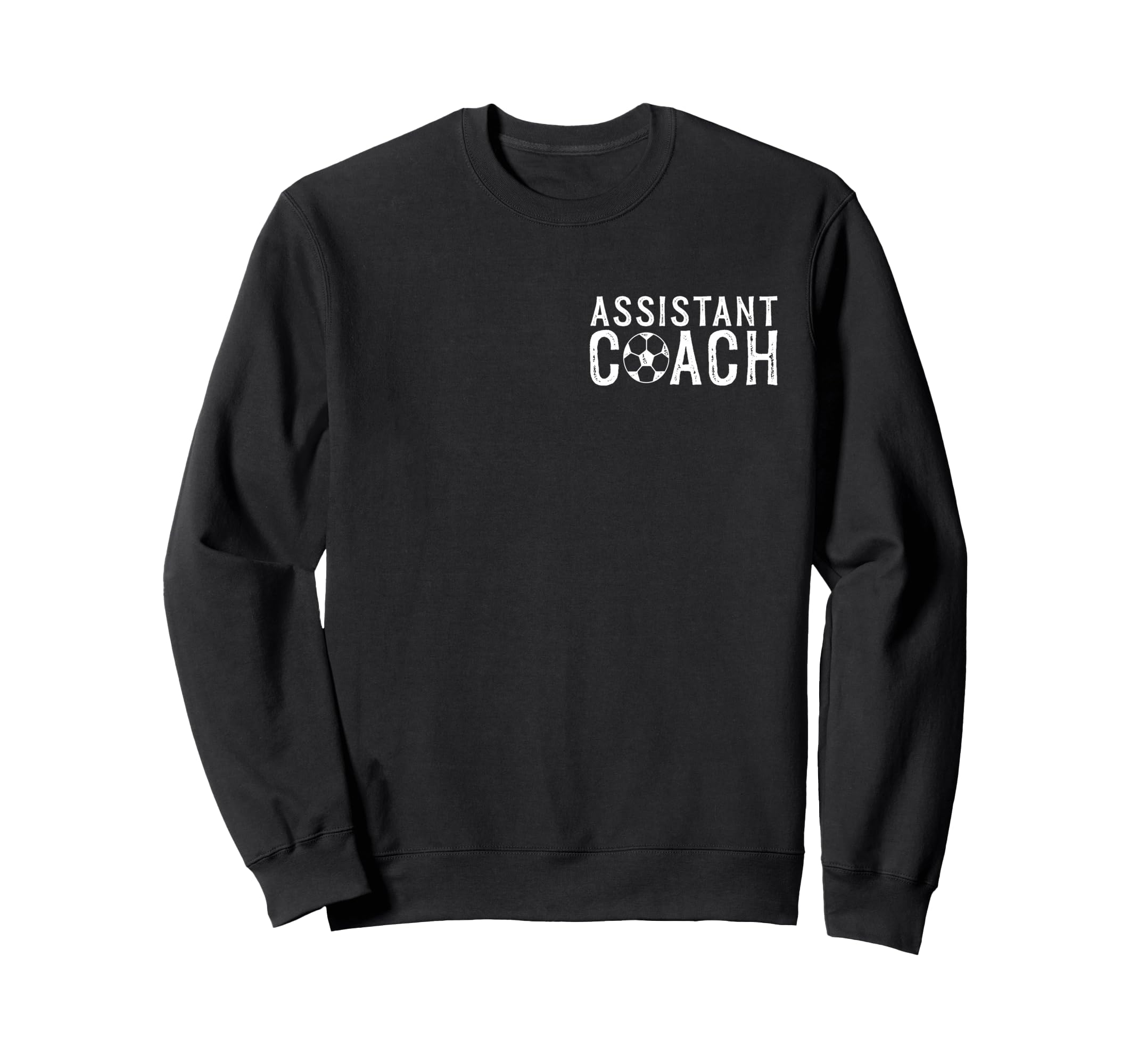 Coaching Assistant Soccer Sweatshirt - Minimalist Print Men Women
