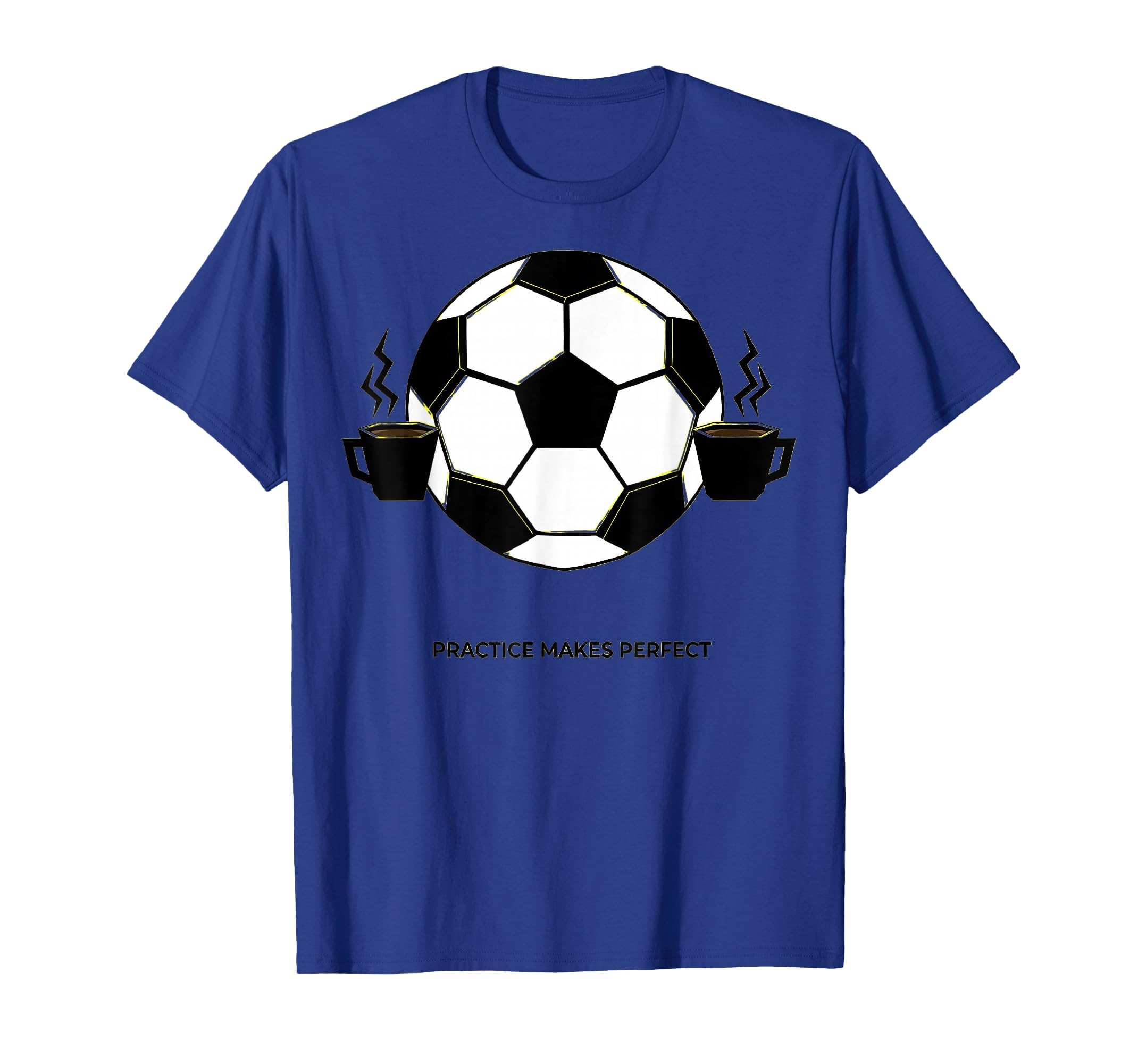 Practice Makes Soccer Mom T-Shirt - Unique Graphic Unisex