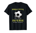 Unofficial Referee Gift Soccer Dad T-Shirt - Aesthetic Graphic for Adults