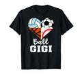 Ball Gigi Soccer Baseball Volleyball T-Shirt - Custom Art Print Men Women