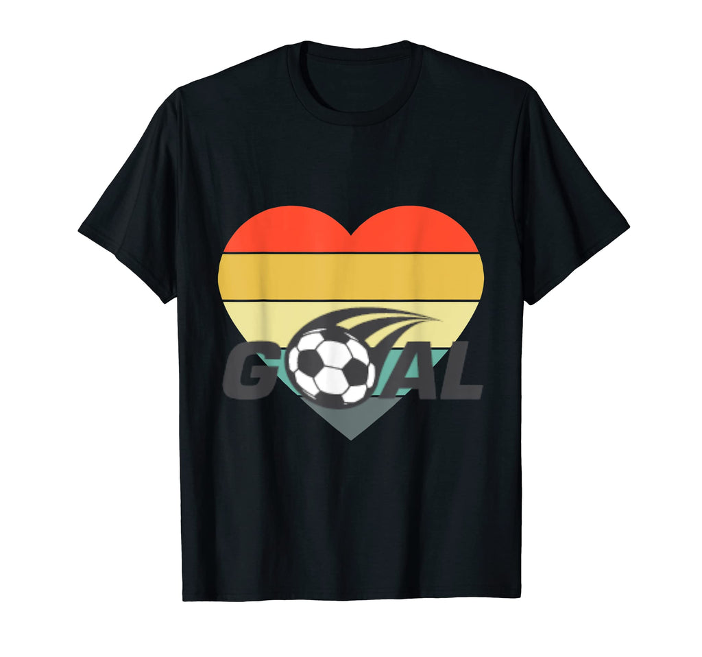 Soccer And Heart T-Shirt - Trendy Graphic Unisex