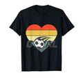 Soccer And Heart T-Shirt - Trendy Graphic Unisex