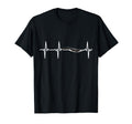 Fin Whale Heartbeat Whale Lovers T-Shirt - Fun Novelty Design Unisex