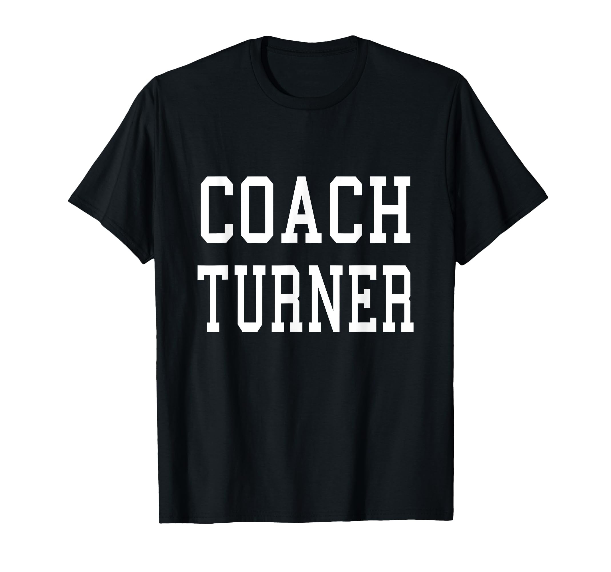 Coach Turner Custom Football Soccer T-Shirt - Custom Art Print for Adults