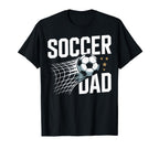 Proud Soccer Dad Sporting Events T-Shirt - Minimalist Print Men Women