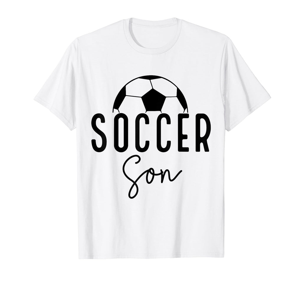 Soccer Son Player Coach Fan Game T-Shirt - Fun Novelty Design for Adults