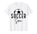 Soccer Son Player Coach Fan Game T-Shirt - Fun Novelty Design for Adults