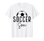 Soccer Son Player Coach Fan Game T-Shirt - Fun Novelty Design for Adults