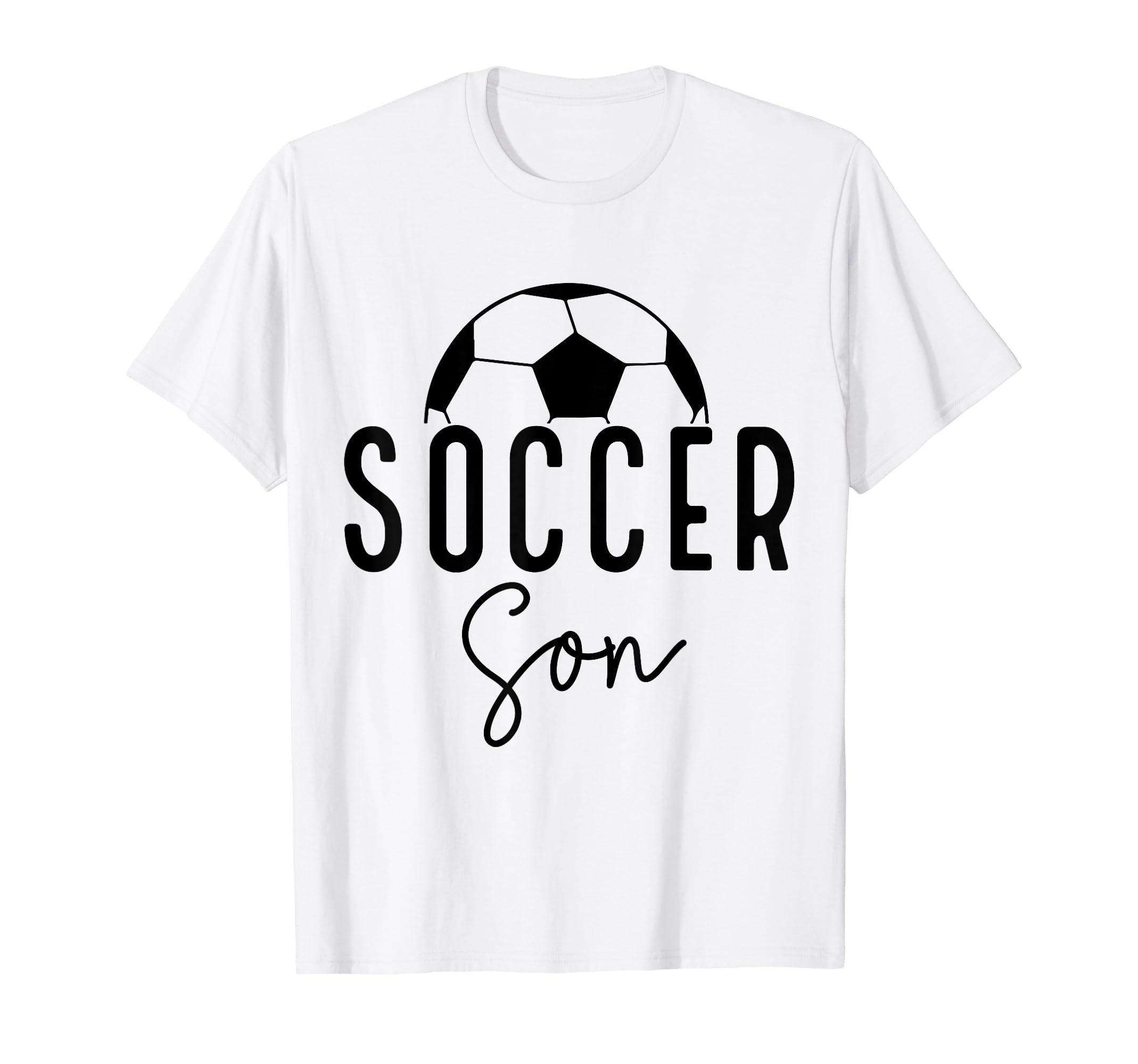 Soccer Son Player Coach Fan Game T-Shirt - Fun Novelty Design for Adults