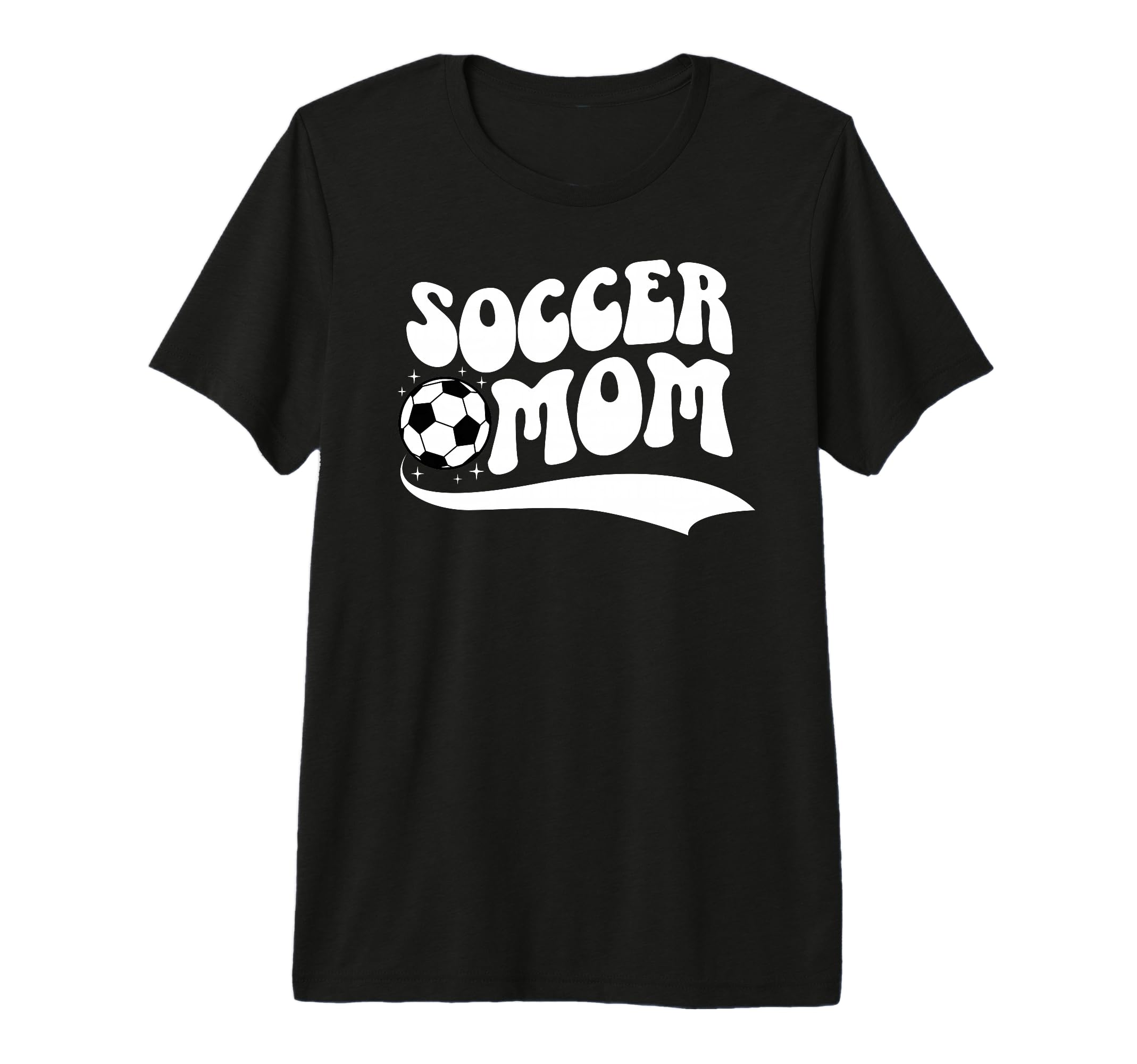Soccer Mom Soccer Player Mother Groovy T-Shirt - Novelty Apparel Men Women