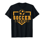 Soccer Senior Night Soccer Senior T-Shirt - Minimalist Print Men Women