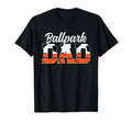 Ballpark Dad Soccer Basketball Dad T-Shirt - Custom Art Print for Adults