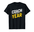 Coach Year Best Coach Dad T-Shirt - Unique Graphic for Adults