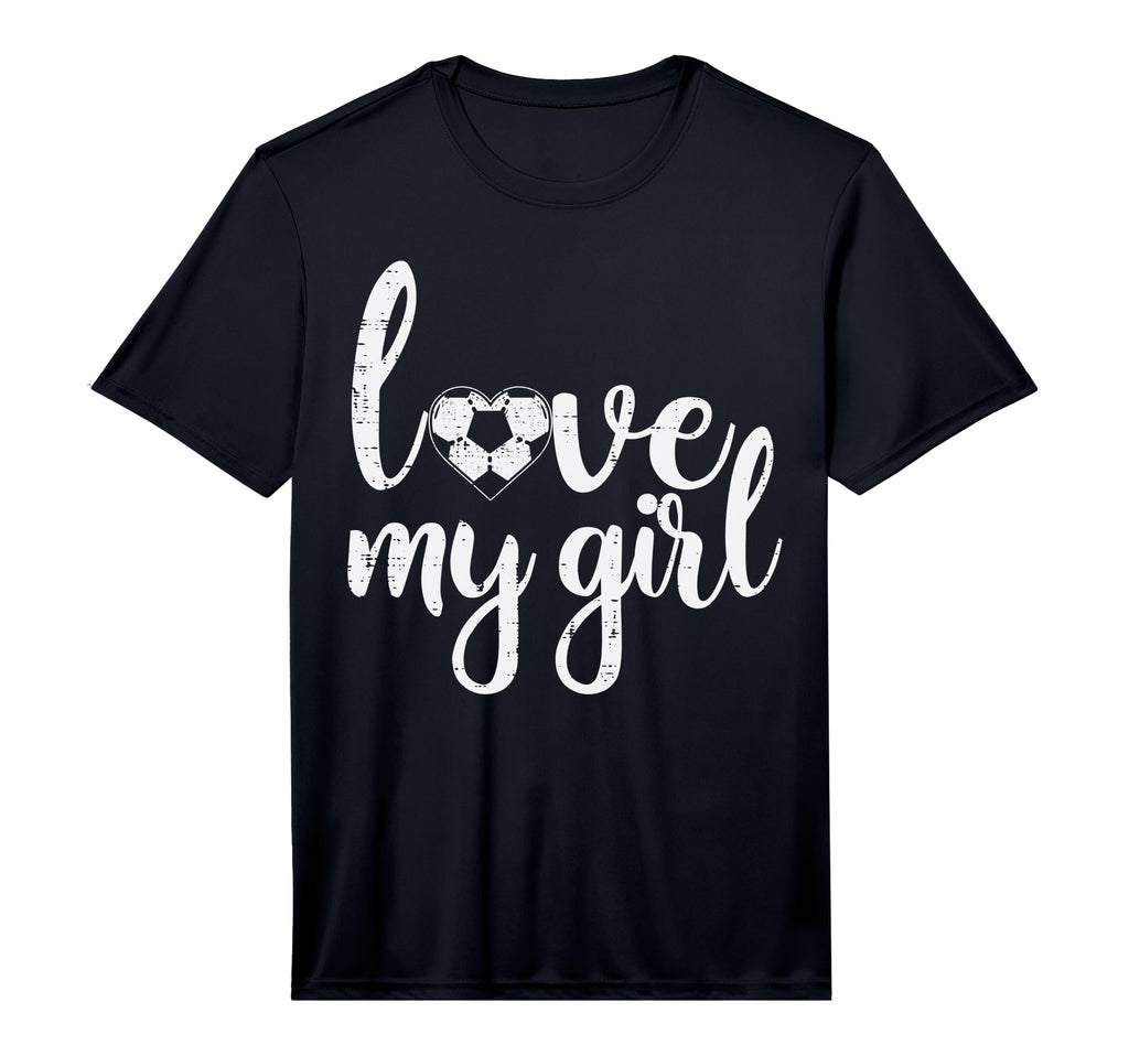 Love My Soccer Football Sports Mom Dad T-Shirt - Trendy Graphic Men Women