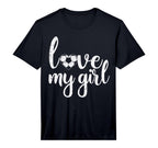 Love My Soccer Football Sports Mom Dad T-Shirt - Trendy Graphic Men Women