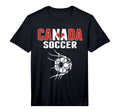 Canada Soccer Fans Jersey T-Shirt - Casual Everyday Wear for Adults