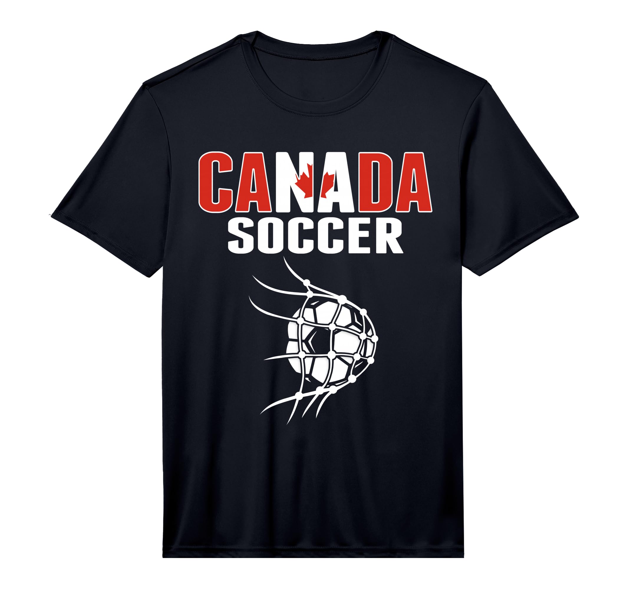 Canada Soccer Fans Jersey T-Shirt - Casual Everyday Wear for Adults