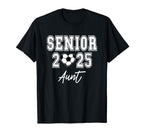 Class 2025 Soccer Senior Matching T-Shirt - Trendy Graphic Men Women