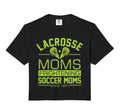 Lacrosse Moms Frightening Soccer Sweatshirt - Aesthetic Graphic for Adults