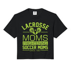 Lacrosse Moms Frightening Soccer Sweatshirt - Aesthetic Graphic for Adults