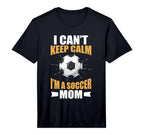 Mens Soccer Mom Mommy Performance T-Shirt - Trendy Graphic for Adults