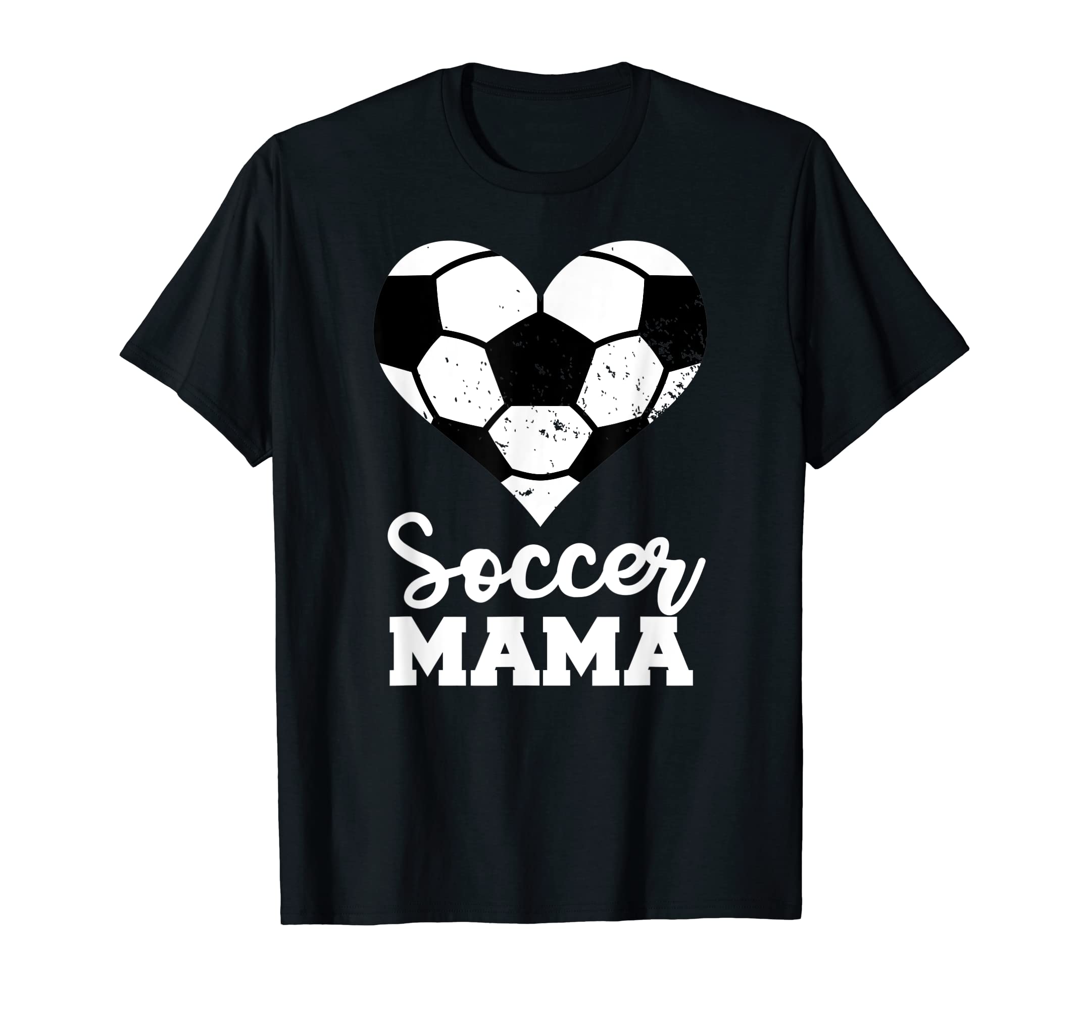 Soccer Mama Funny Soccer Heart Grandma T-Shirt - Trendy Graphic Men Women
