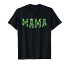 Mama Soccer Mom Patterned Ball T-Shirt - Streetwear Style for Adults