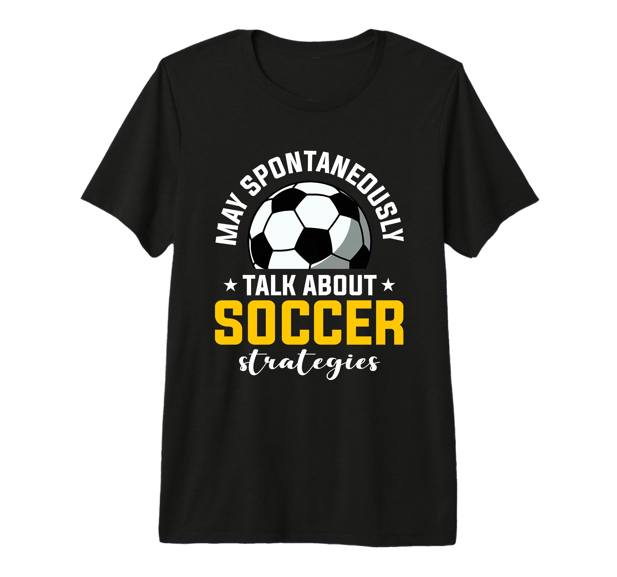 Coaching Soccer Dad Coach Soccer T-Shirt - Minimalist Print for Adults