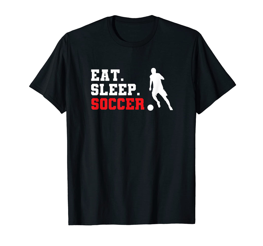 Eat Sleep Soccer T-Shirt - Aesthetic Graphic Men Women