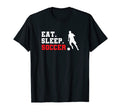 Eat Sleep Soccer T-Shirt - Aesthetic Graphic Men Women